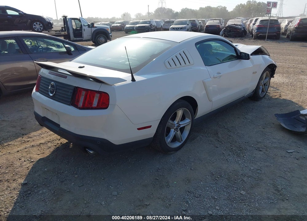 2012 FORD MUSTANG GT PREMIUM VIN: 1ZVBP8CF0C5255996