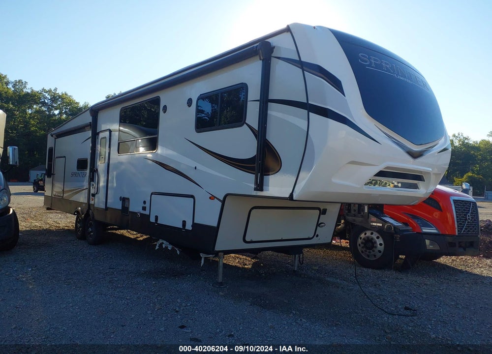 2022 KEYSTONE RV SPRINTER VIN: 4YDFSTT29N1530419