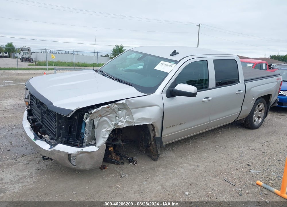 2018 CHEVROLET SILVERADO 1500 1LT VIN: 3GCUKRER5JG278011