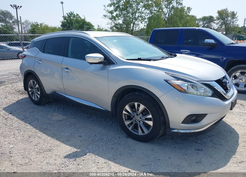 2015 NISSAN MURANO SL VIN: 5N1AZ2MH0FN250111