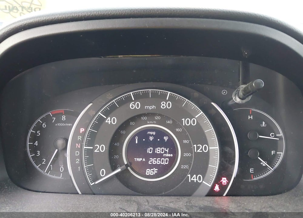 2013 HONDA CR-V EX-L VIN: 5J6RM4H78DL034626