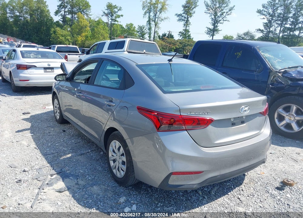 2022 HYUNDAI ACCENT SE VIN: 3KPC24A63NE176153