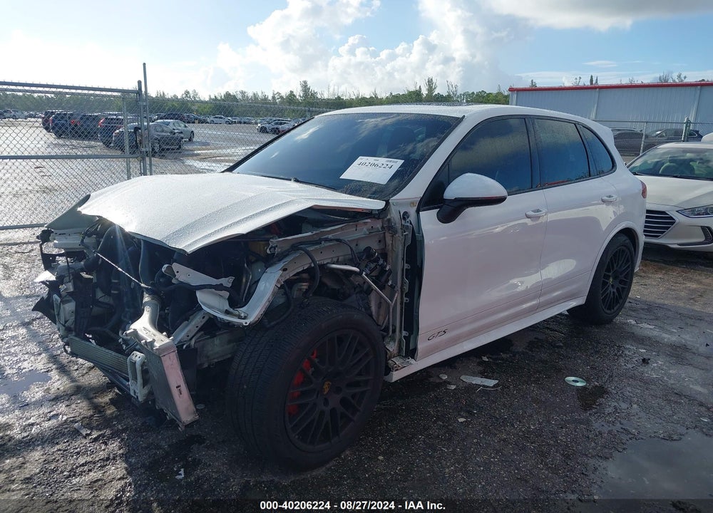 2016 PORSCHE CAYENNE GTS VIN: WP1AD2A28GLA71703