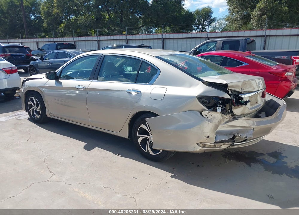 2016 HONDA ACCORD LX VIN: 1HGCR2F36GA156484