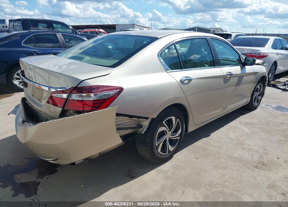 2016 HONDA ACCORD LX VIN: 1HGCR2F36GA156484