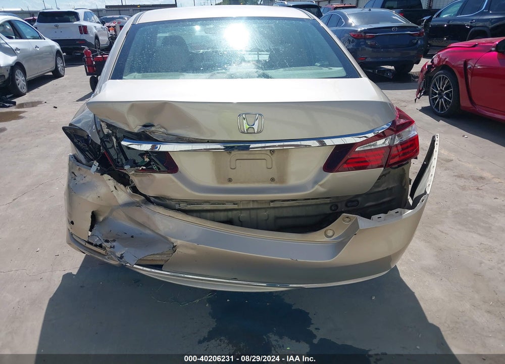 2016 HONDA ACCORD LX VIN: 1HGCR2F36GA156484