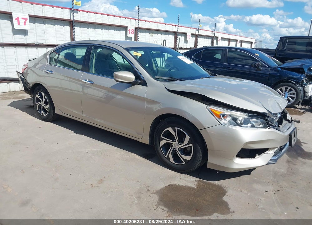 2016 HONDA ACCORD LX VIN: 1HGCR2F36GA156484