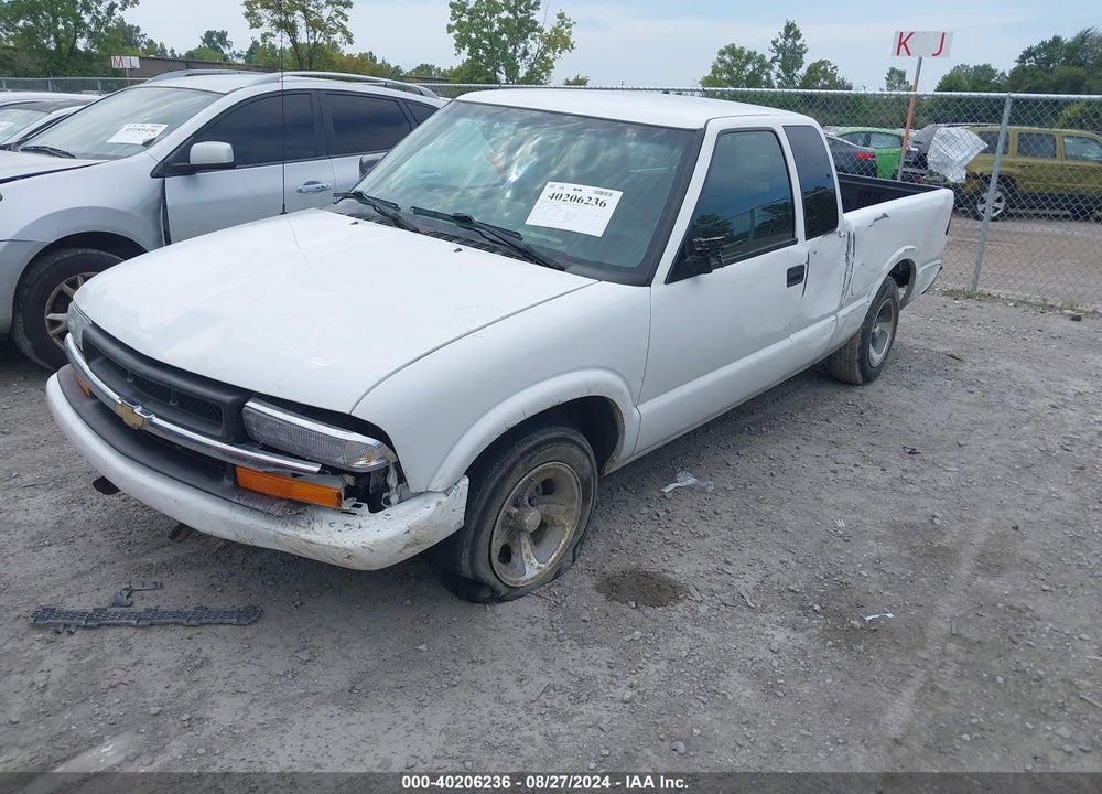 2000 CHEVROLET S-10 LS VIN: 1GCCS19W6YK245986