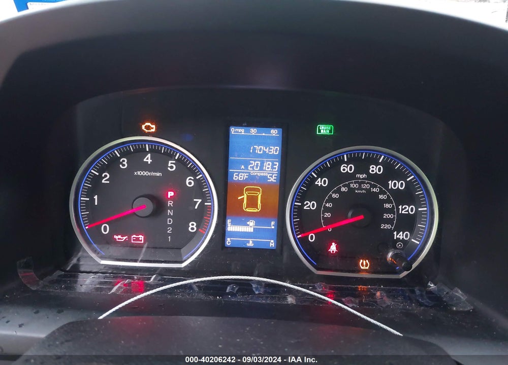 2011 HONDA CR-V EX-L VIN: JHLRE4H78BC034810