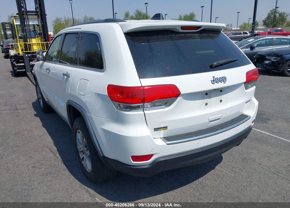 2015 JEEP GRAND CHEROKEE LIMITED VIN: 1C4RJEBG0FC741946