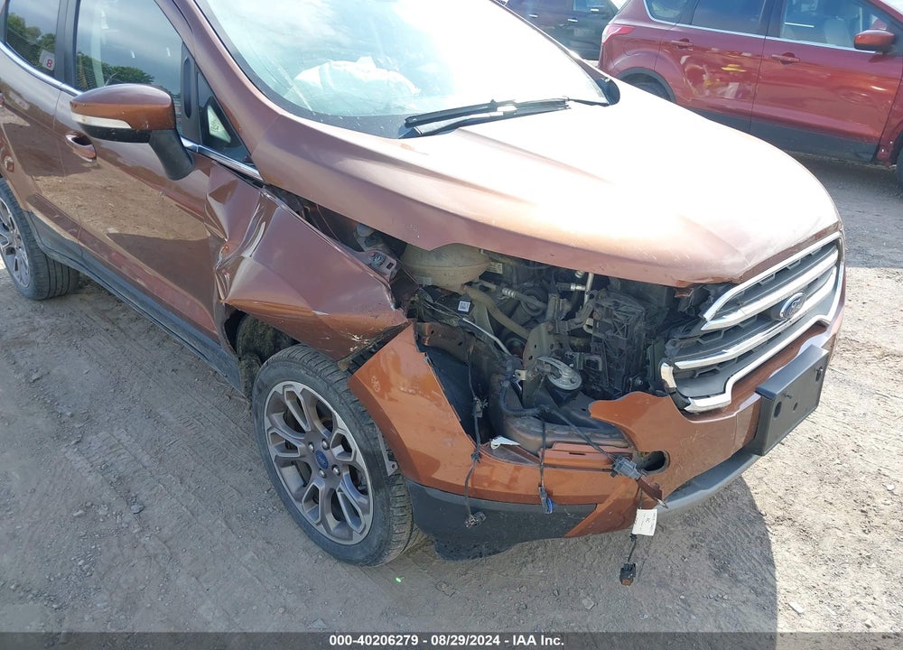 2019 FORD ECOSPORT TITANIUM VIN: MAJ6S3KL3KC289749