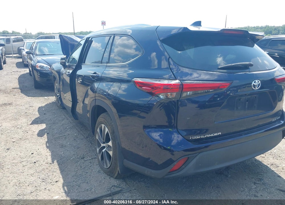 2020 TOYOTA HIGHLANDER XLE VIN: 5TDHZRBH0LS010349