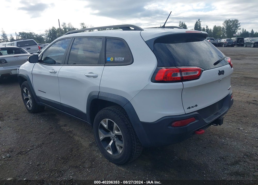 2015 JEEP CHEROKEE TRAILHAWK VIN: 1C4PJMBB0FW502997