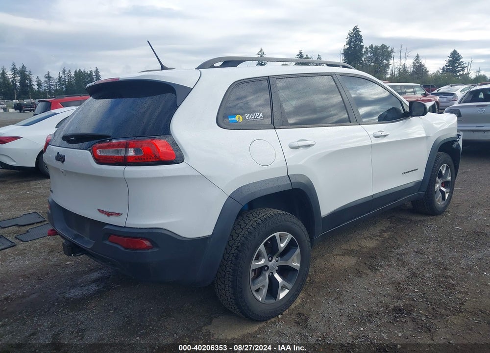 2015 JEEP CHEROKEE TRAILHAWK VIN: 1C4PJMBB0FW502997
