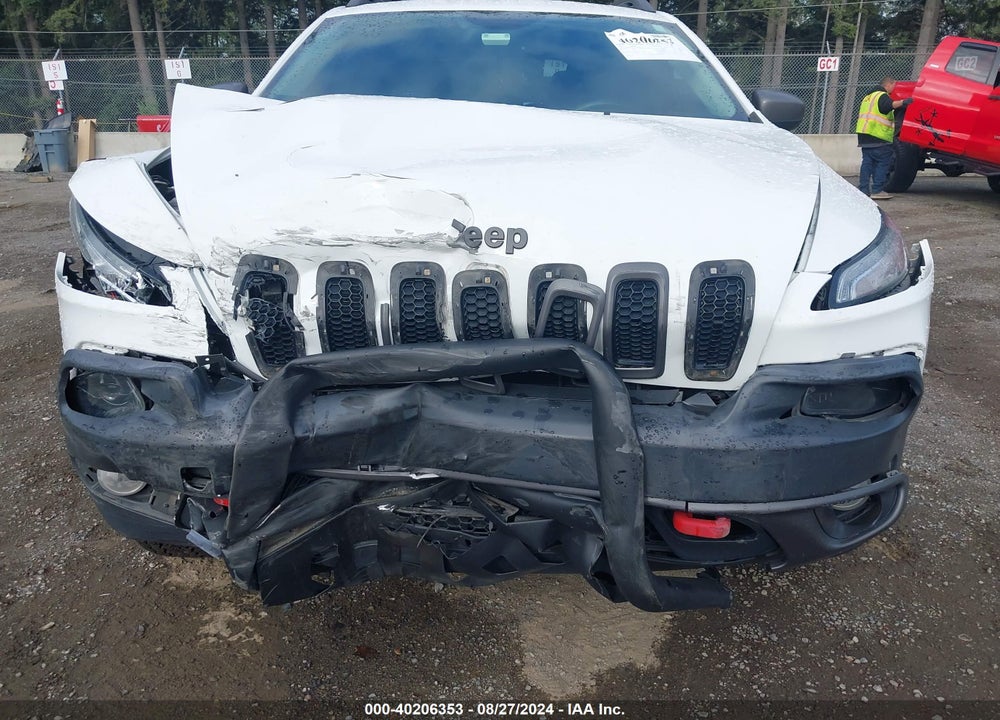 2015 JEEP CHEROKEE TRAILHAWK VIN: 1C4PJMBB0FW502997