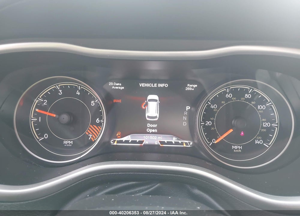 2015 JEEP CHEROKEE TRAILHAWK VIN: 1C4PJMBB0FW502997