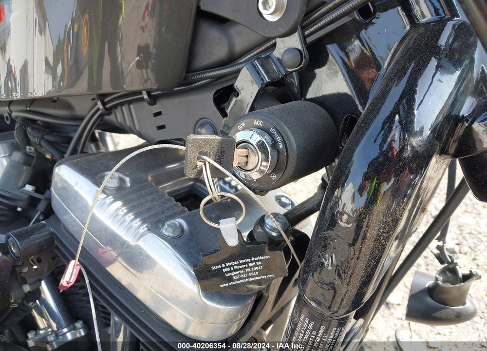 2019 HARLEY-DAVIDSON XL1200 X VIN: 1HD1LC310KC434842