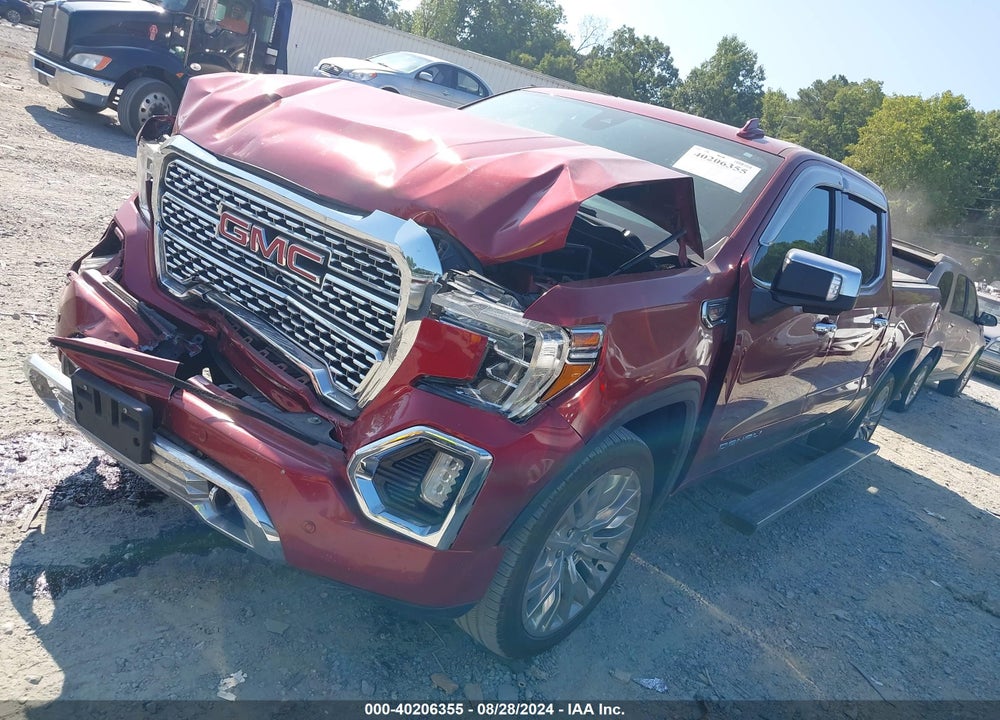 2019 GMC SIERRA 1500 DENALI VIN: 1GTU9FEL8KZ127817