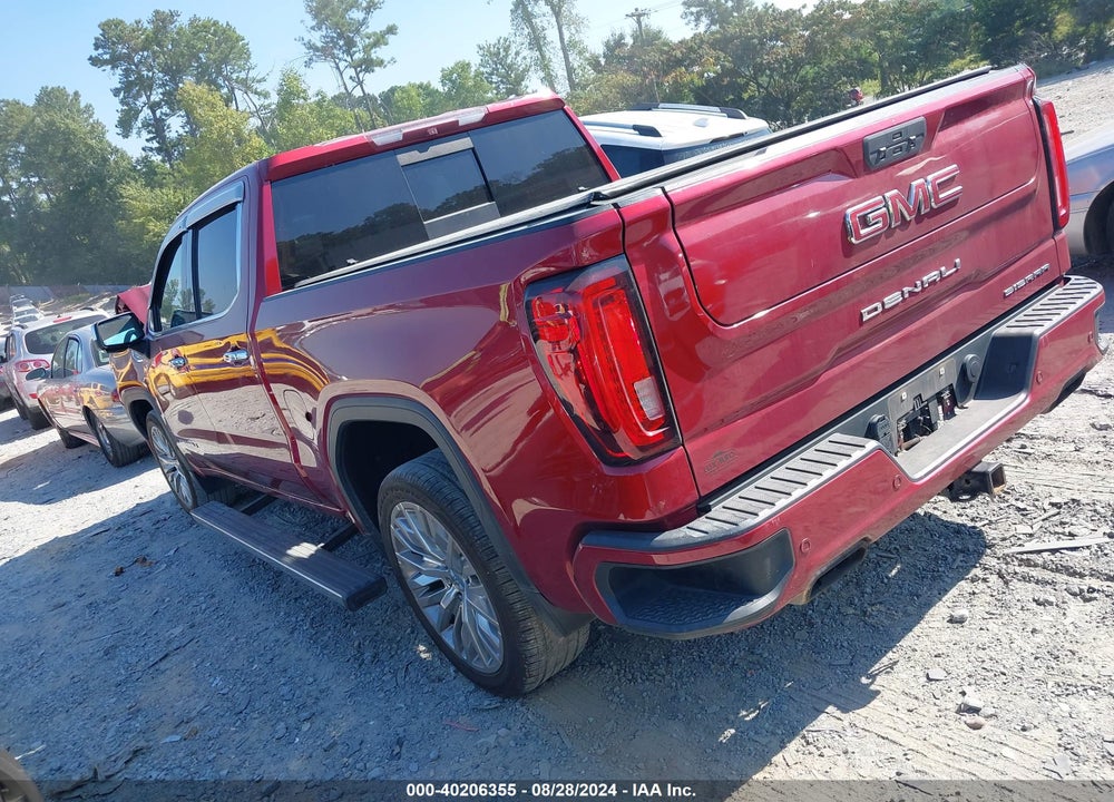 2019 GMC SIERRA 1500 DENALI VIN: 1GTU9FEL8KZ127817