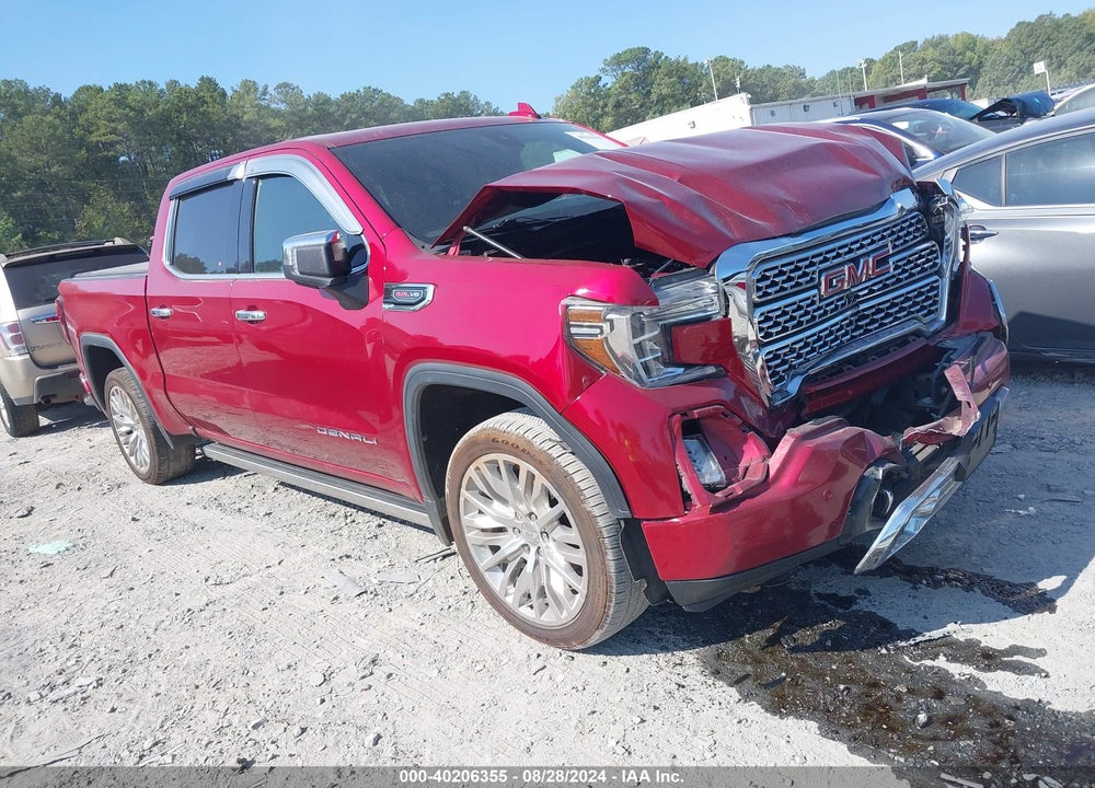 2019 GMC SIERRA 1500 DENALI VIN: 1GTU9FEL8KZ127817