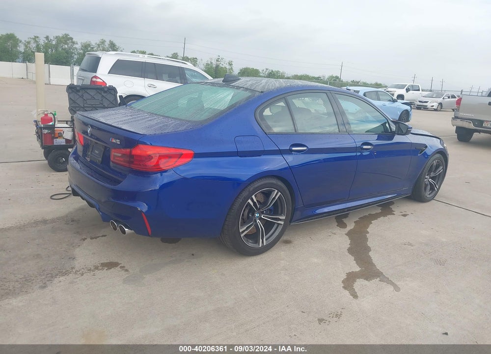 2018 BMW M5 VIN: WBSJF0C5XJB284049