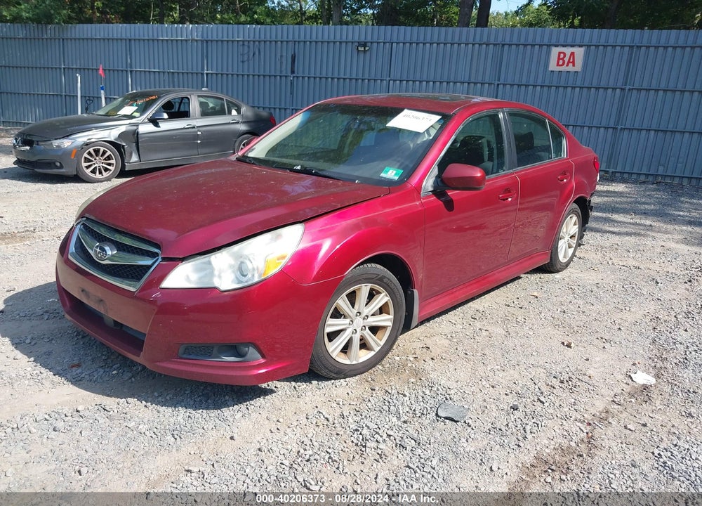 2012 SUBARU LEGACY 2.5I PREMIUM VIN: 4S3BMBG64C3023853