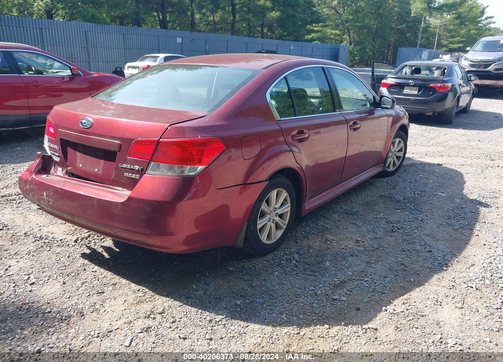 2012 SUBARU LEGACY 2.5I PREMIUM VIN: 4S3BMBG64C3023853