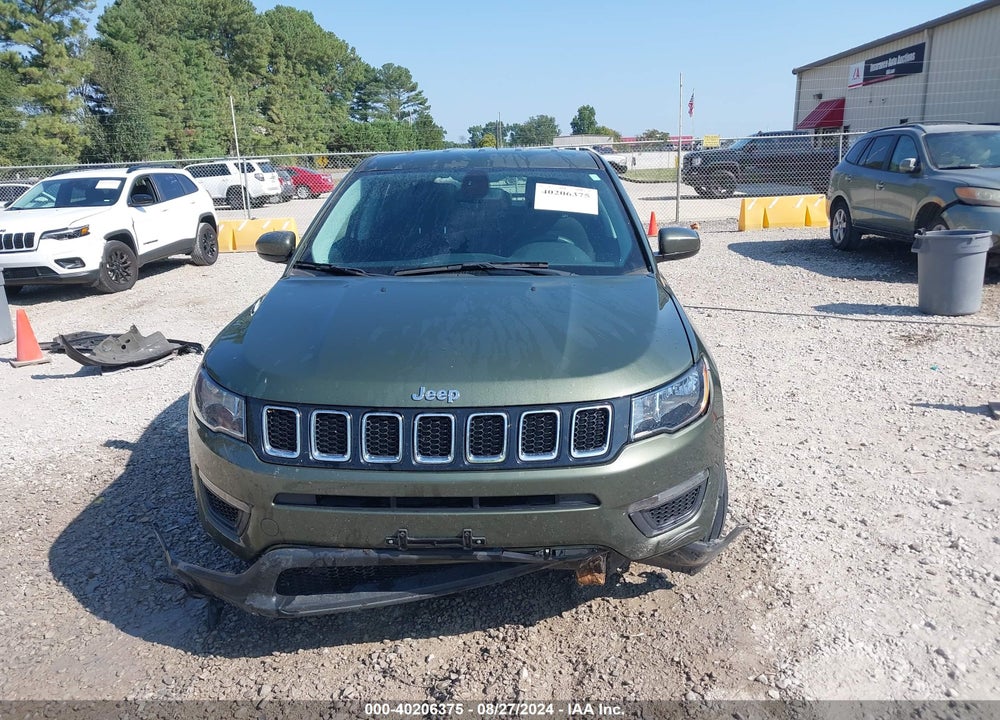 2020 JEEP COMPASS SPORT FWD VIN: 3C4NJCAB1LT252836
