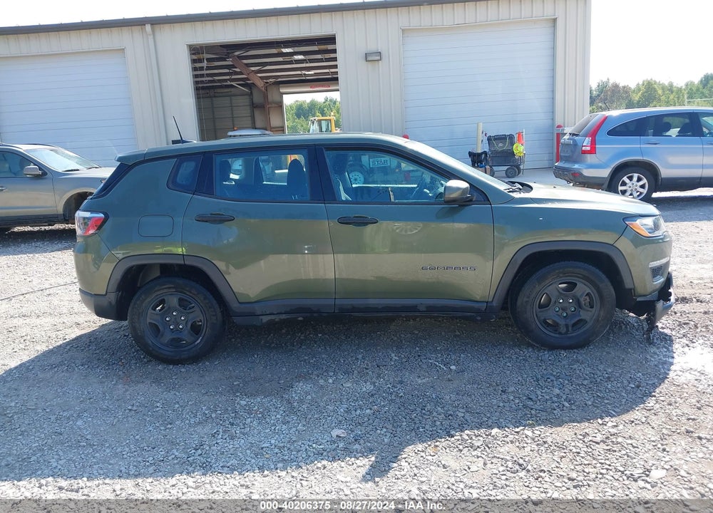 2020 JEEP COMPASS SPORT FWD VIN: 3C4NJCAB1LT252836
