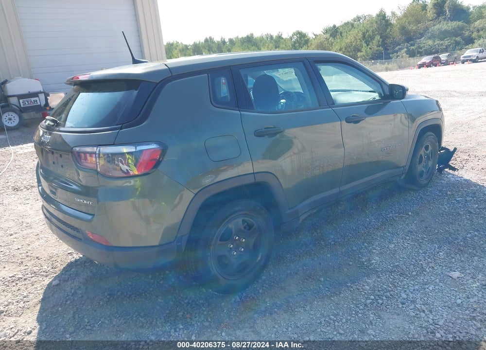 2020 JEEP COMPASS SPORT FWD VIN: 3C4NJCAB1LT252836