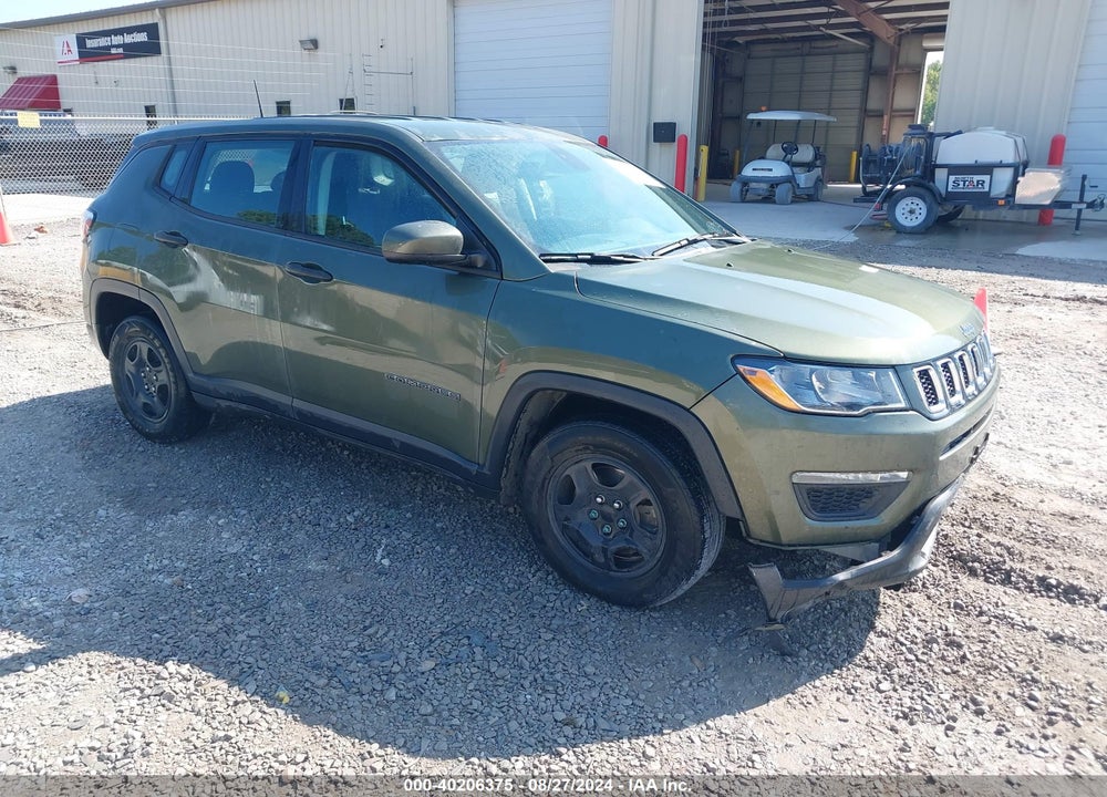 2020 JEEP COMPASS SPORT FWD VIN: 3C4NJCAB1LT252836