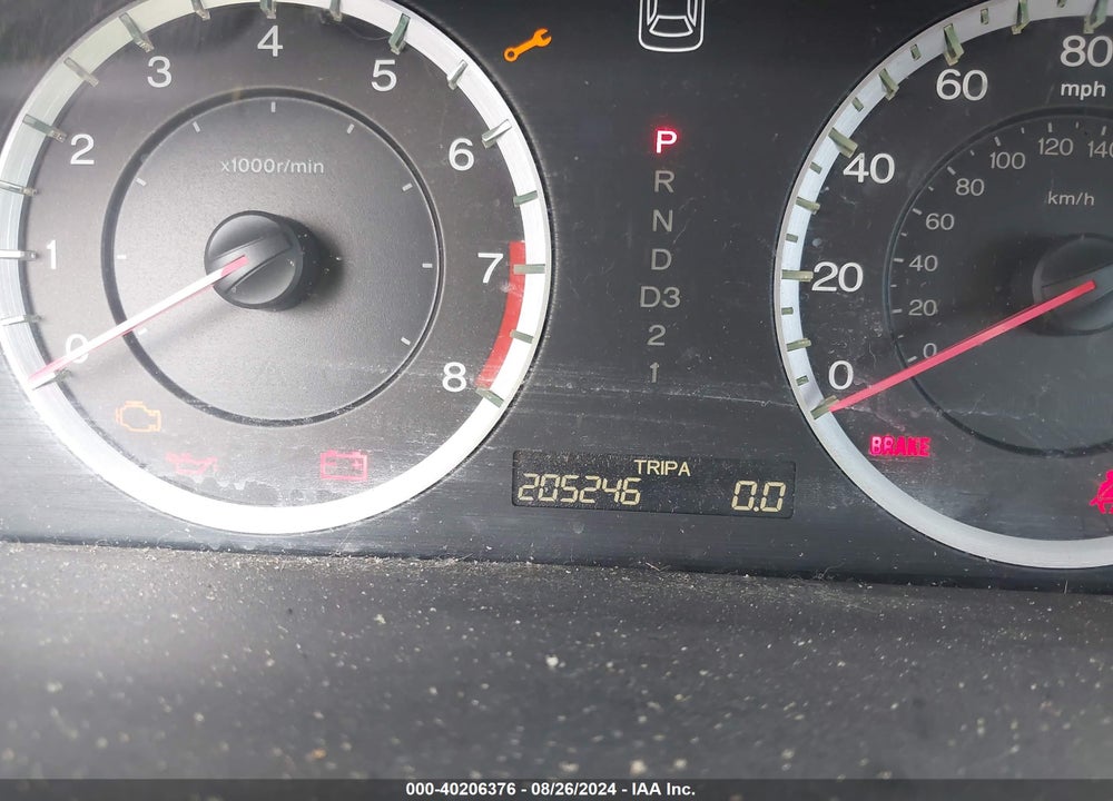2009 HONDA ACCORD 2.4 LX-P VIN: 1HGCP26459A035379
