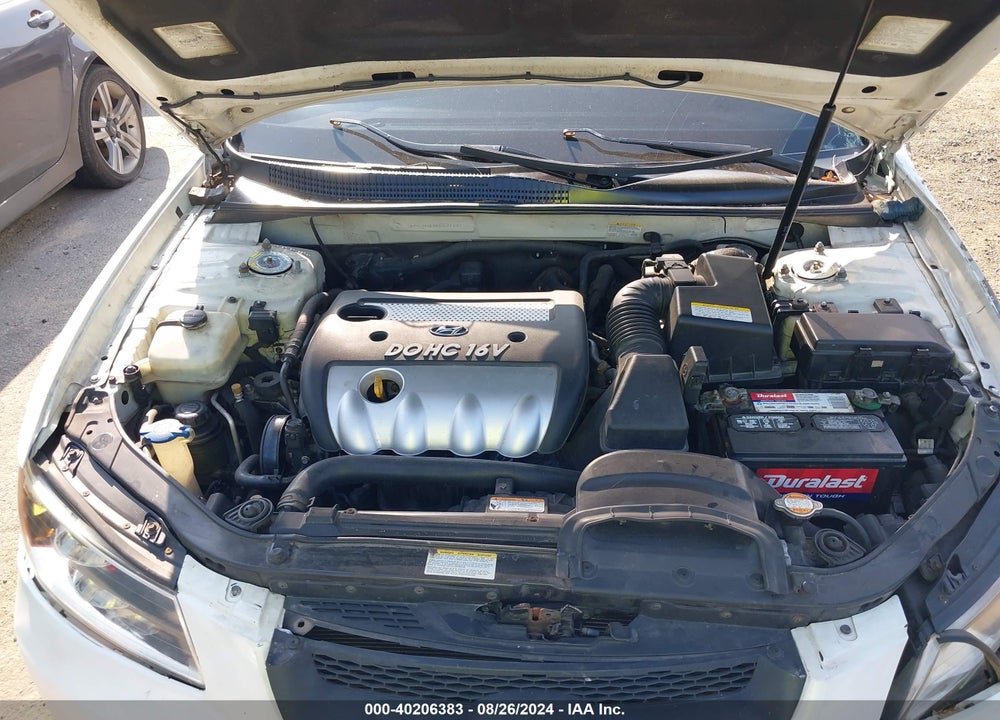 2006 HYUNDAI SONATA GLS VIN: 5NPEU46C86H127187