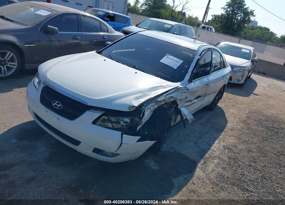 2006 HYUNDAI SONATA GLS VIN: 5NPEU46C86H127187