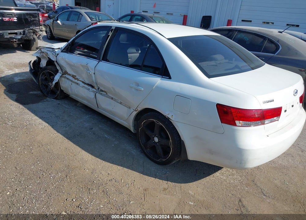 2006 HYUNDAI SONATA GLS VIN: 5NPEU46C86H127187
