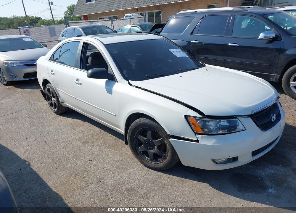 2006 HYUNDAI SONATA GLS VIN: 5NPEU46C86H127187
