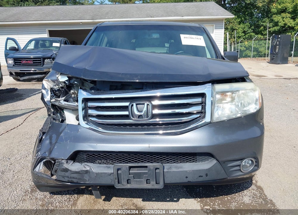 2013 HONDA PILOT EX-L VIN: 5FNYF4H57DB014686
