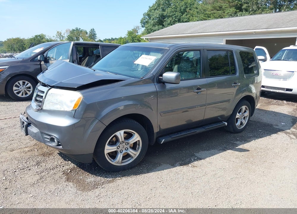 2013 HONDA PILOT EX-L VIN: 5FNYF4H57DB014686