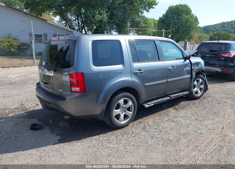 2013 HONDA PILOT EX-L VIN: 5FNYF4H57DB014686
