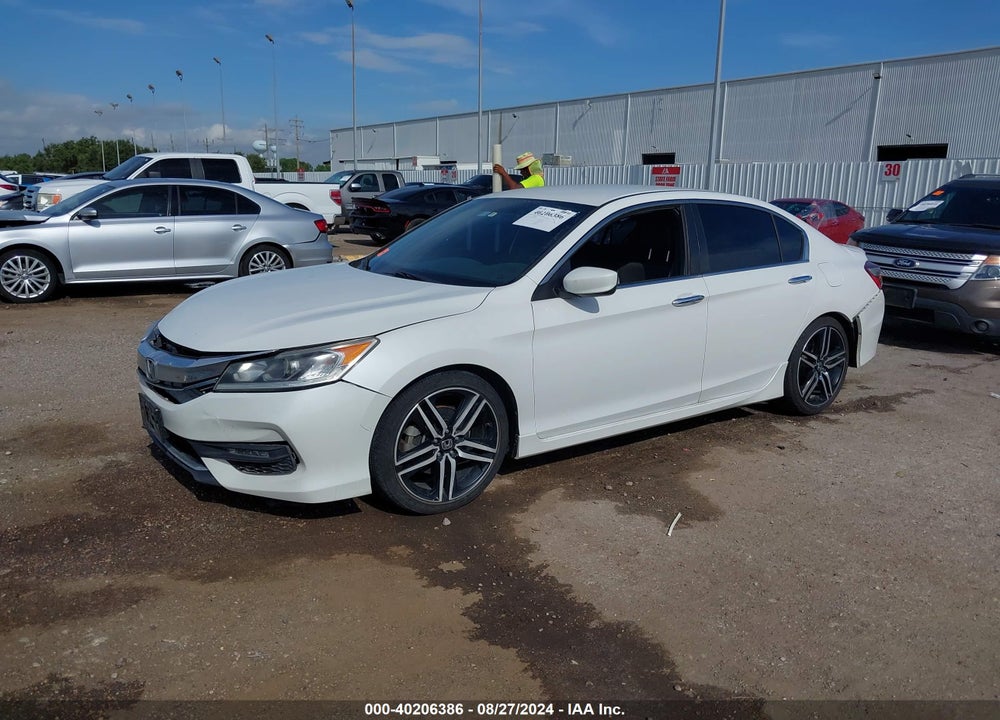2017 HONDA ACCORD SPORT VIN: 1HGCR2F52HA297572