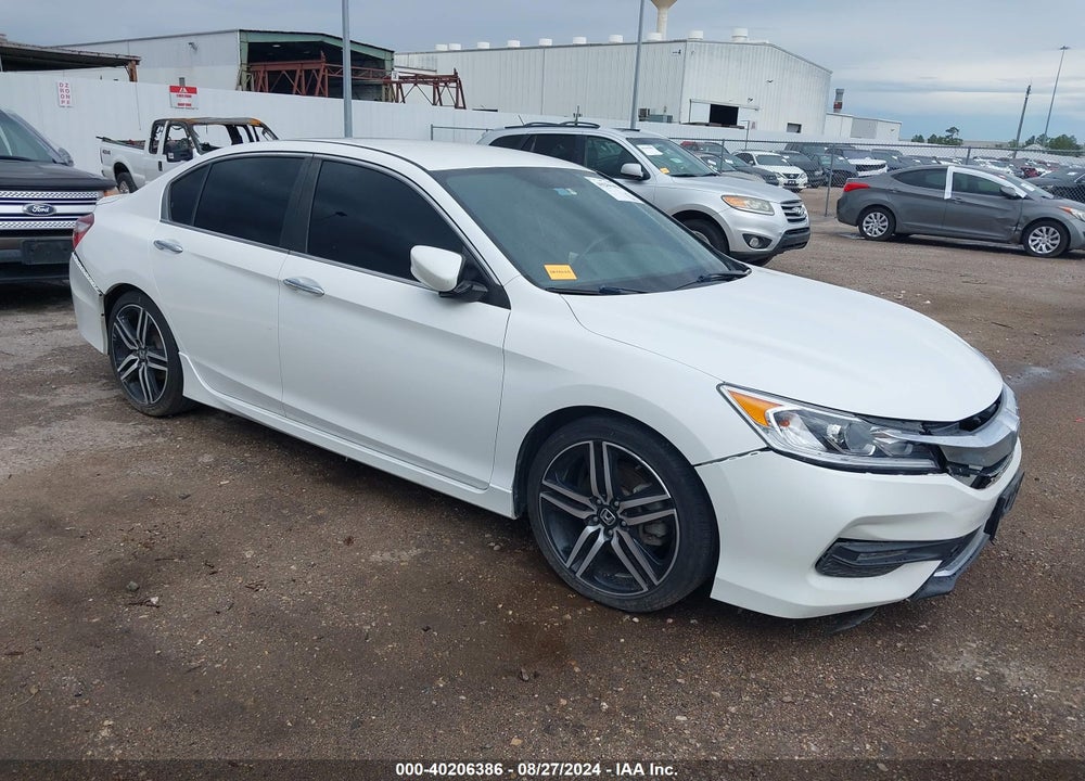 2017 HONDA ACCORD SPORT VIN: 1HGCR2F52HA297572
