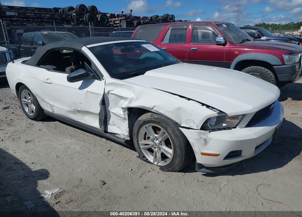 2012 FORD MUSTANG V6 VIN: 1ZVBP8EM5C5224948