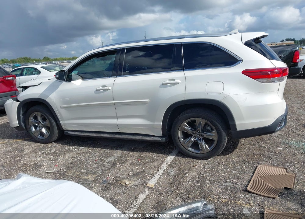 2018 TOYOTA HIGHLANDER LIMITED/PLATINUM VIN: 5TDYZRFH6JS264641