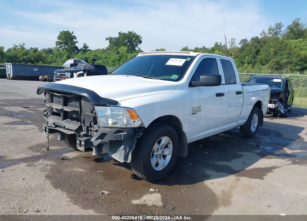 2022 RAM 1500 CLASSIC TRADESMAN QUAD CAB 4X2 6'4 BOX VIN: 1C6RR6FGXNS170342