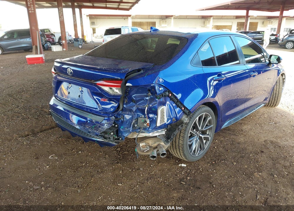 2020 TOYOTA COROLLA VIN: JTDP4RCE7LJ039021