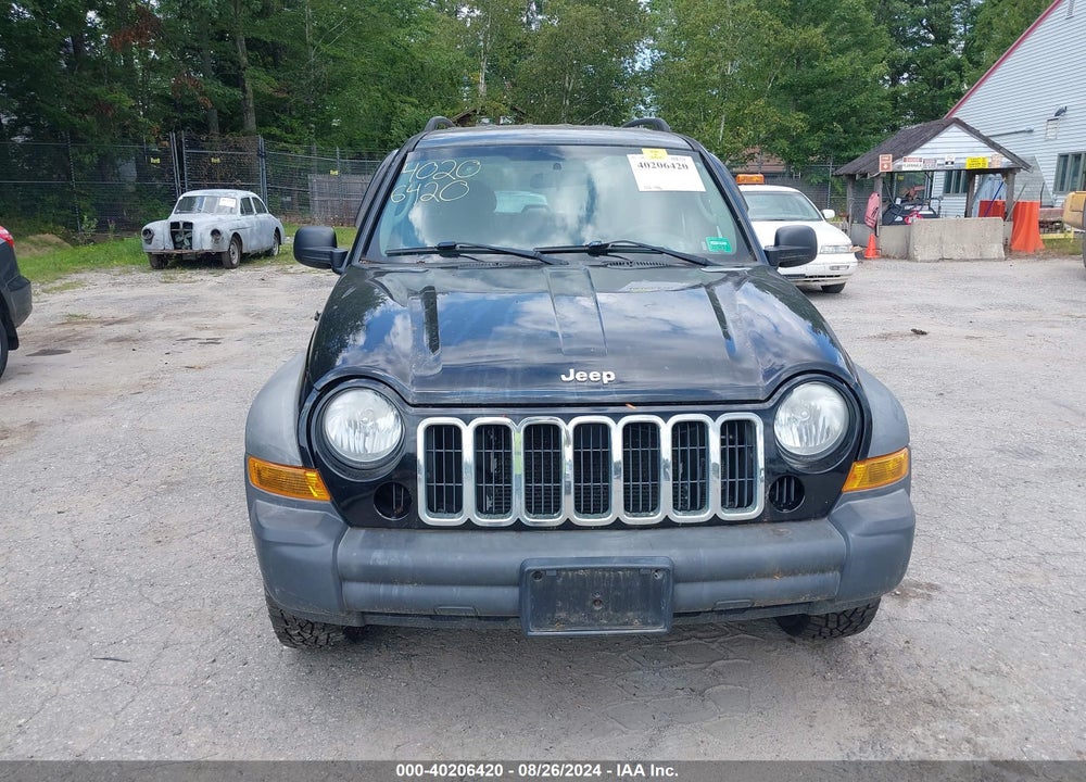 2007 JEEP LIBERTY SPORT VIN: 1J4GL48K47W613663