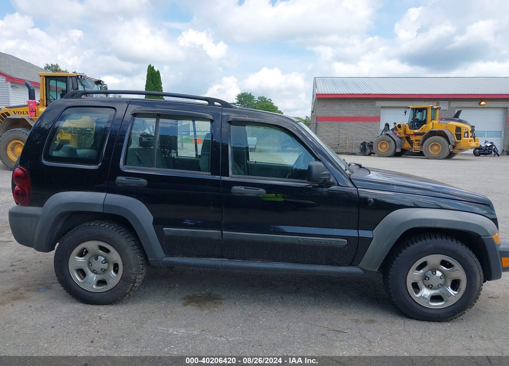 2007 JEEP LIBERTY SPORT VIN: 1J4GL48K47W613663