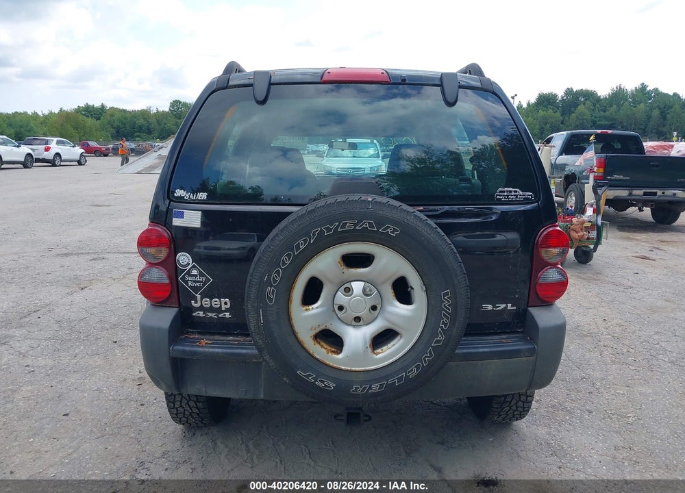 2007 JEEP LIBERTY SPORT VIN: 1J4GL48K47W613663