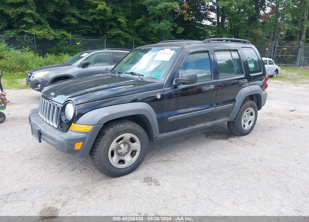 2007 JEEP LIBERTY SPORT VIN: 1J4GL48K47W613663