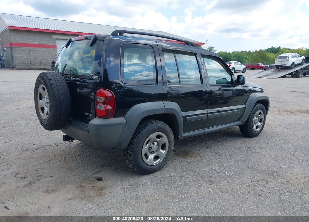 2007 JEEP LIBERTY SPORT VIN: 1J4GL48K47W613663